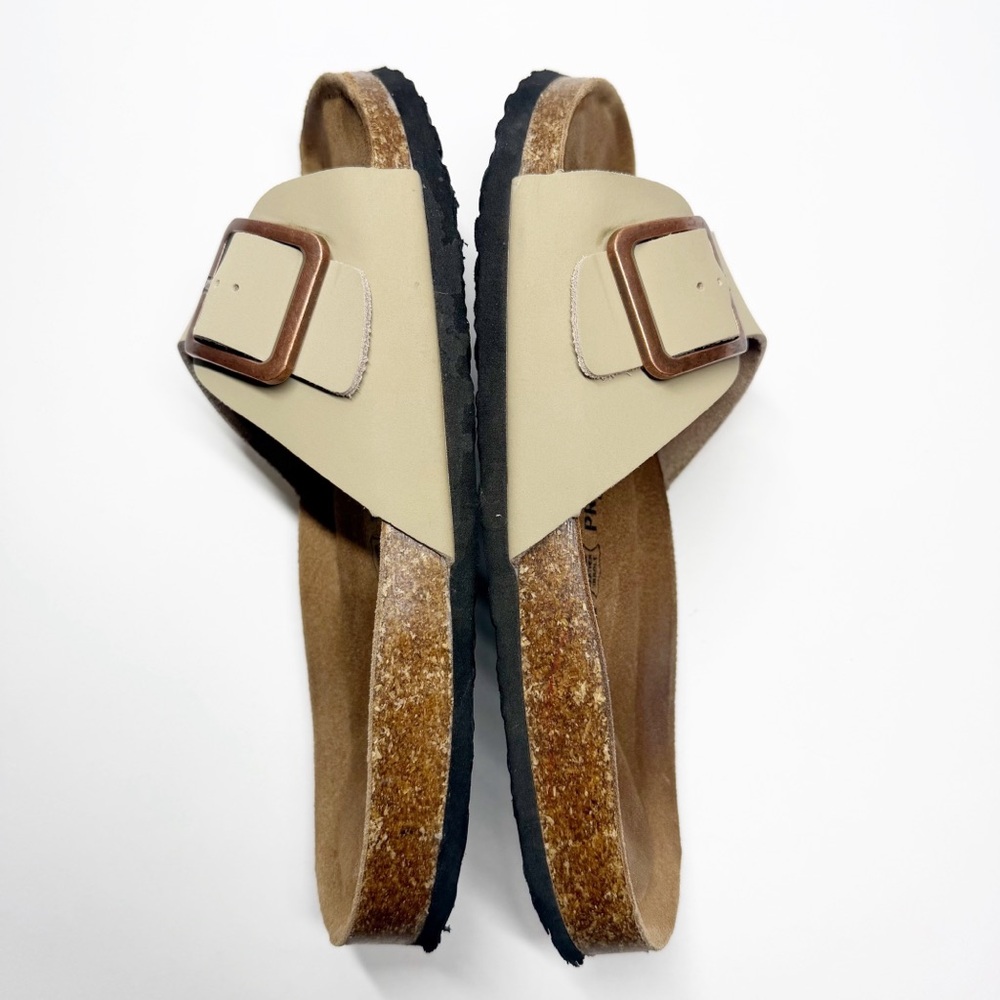 Project Cloud Big Buckle Memory Foam Leather Slid… - image 8